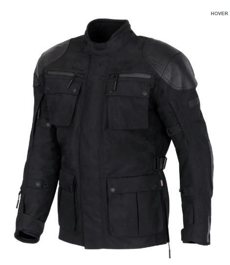 Merlin SAYAN Laminated Motorcycle Riding Jacket - Black