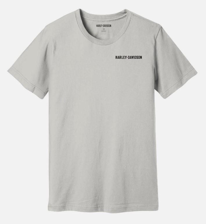 Harley-Davidson MEN&#39;S OIL CAN TEE - Off White 96114-23VM