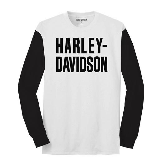 Harley-Davidson Foundation Colour Block LS Tee 99078-22VM 