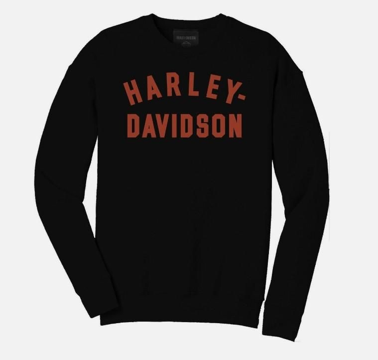 Harley-Davidson MEN&#39;S STAPLE SWEATSHIRT L/S KNIT 99047-22VM