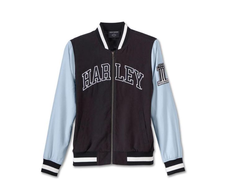 Harley-Davidson Women&#39;s Classic Bar &amp; Shield Bomber Jacket 97535-23VW