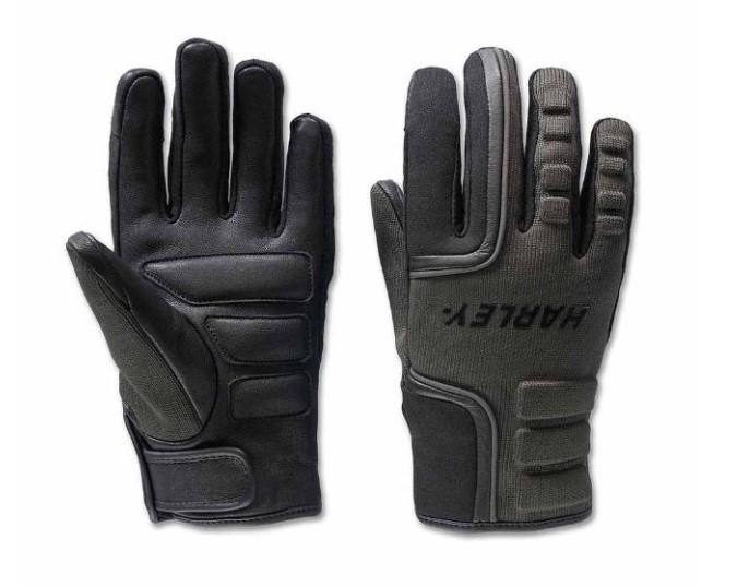 Harley-Davidson WOMEN&#39;S H-D WATERPROOF DYNA KNIT MIXED MEDIA GLOVES 98207-24vw
