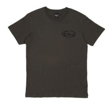 Deus Ex Machina Whiplash Tee - Forrest Night Green - WHIPLASH TEE S