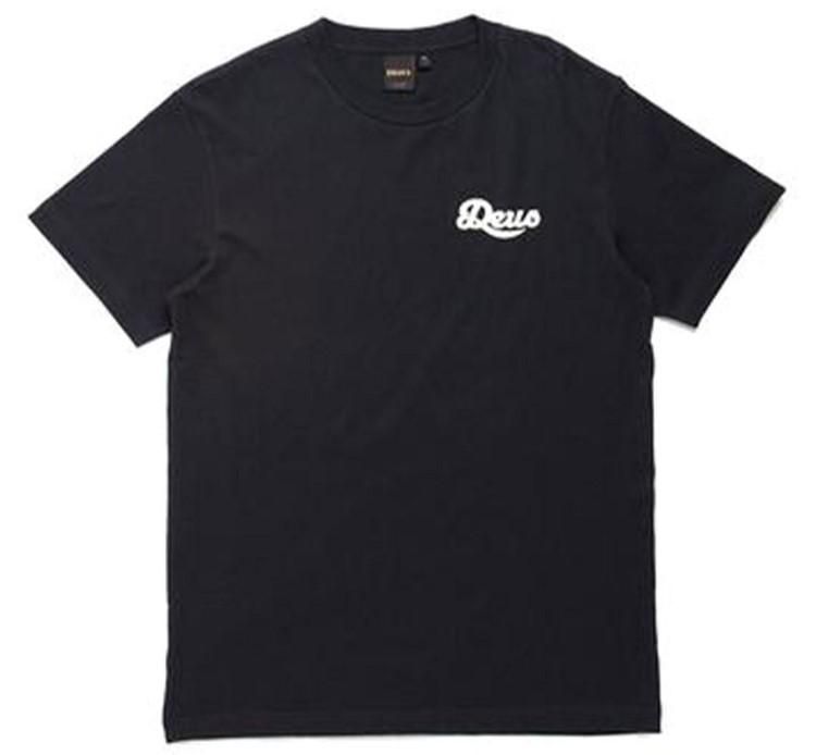 Deus Ex Machina Speed Flop Tee - Black - SPEED FLOP S