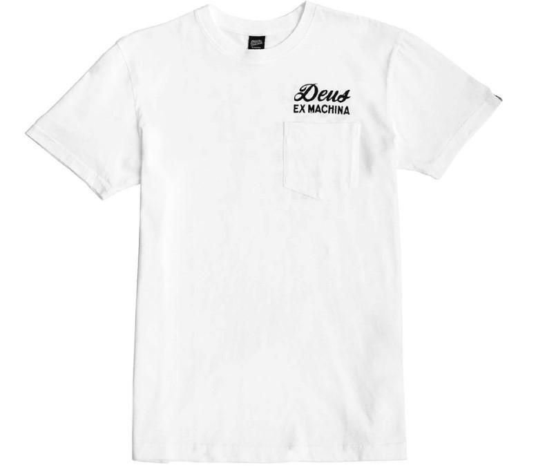 Deus Ex Machina Ibiza Address Tee - White  IBIZA TEE S