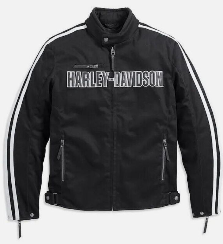 Harley-Davidson MEN&#39;S RALLY WATER-RESISTANT RIDING JACKET 98163-17EM