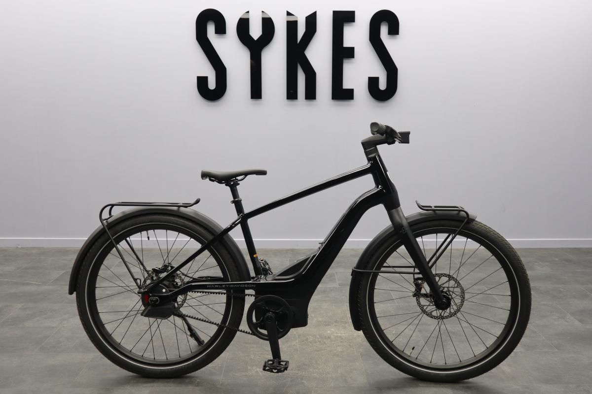 Harley-Davidson Serial 1 eBike Rush/City Glass Black / Matt Black