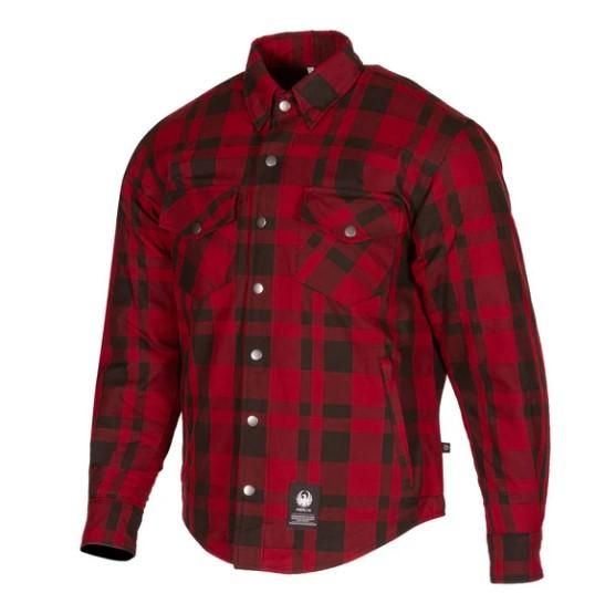 Merlin Hydro Waterproof Kevlar Motorcycle Riding Shirt MWP199/RED