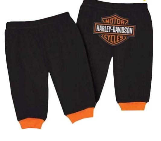 Harley-Davidson Newborn Boys Bar and Shield Joggers 889114017599
