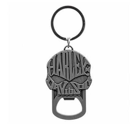 Harley-Davidson Skull Bottle Opener Keyring 4538