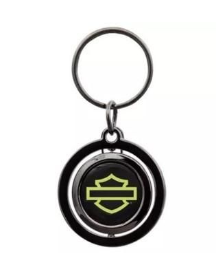 Harley-Davidson Silhouette Wild Lime Key Chain 4580