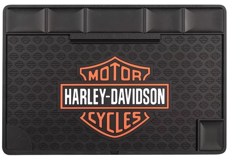 Harley-Davidson Bar and Shield Benchtop Utility Work Mat 4888