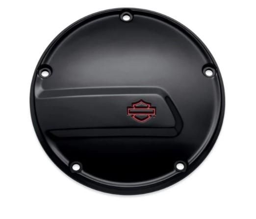 Harley-Davidson Kahuna Dyna Softail Derby Cover - Black  25700988