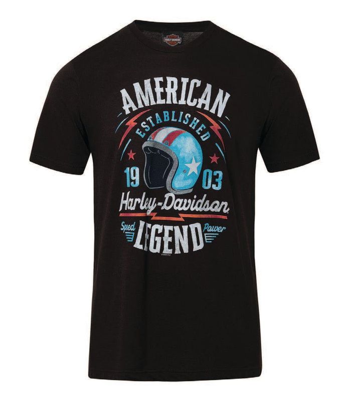 Harley-Davidson HD Decisive Black Mens Dealer T-Shirt 4029172203