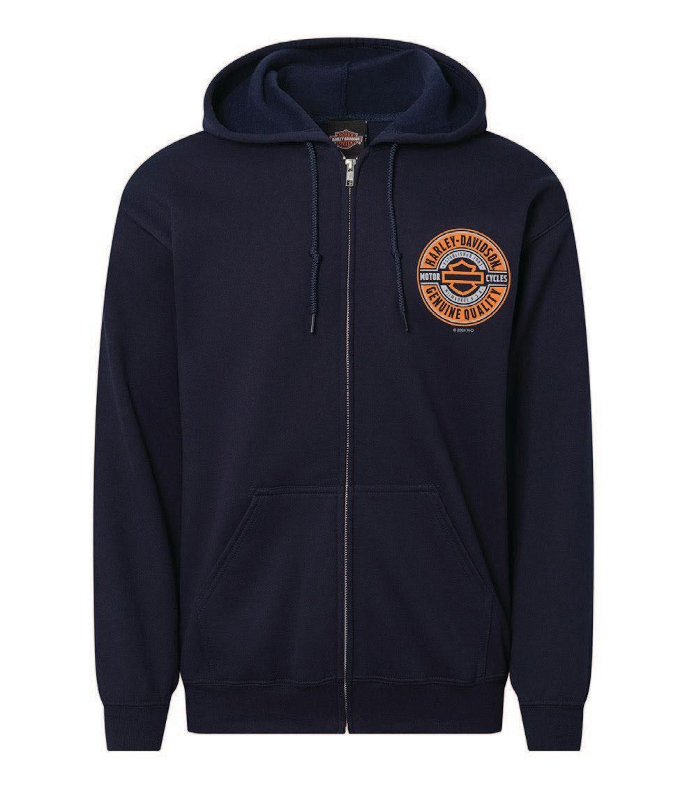 Harley-Davidson HD Coil Black Mens Dealer Hoodie 4029174903