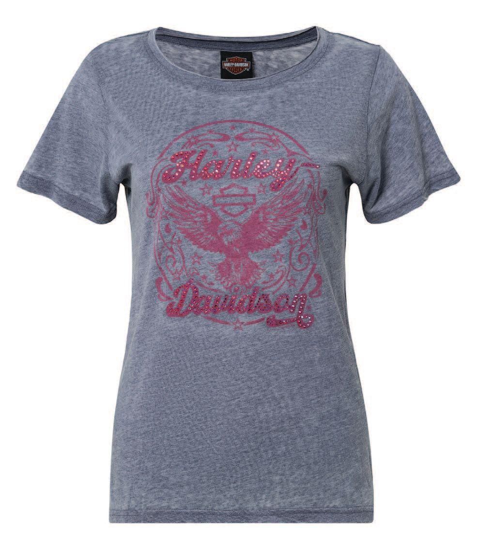 Harley-Davidson HD Retro Eagle Womens Dealer T-Shirt 4029176103