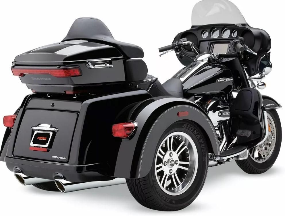 Cobra Mufflers 909 Twins Harley-Davidson Triglide 1801-0867