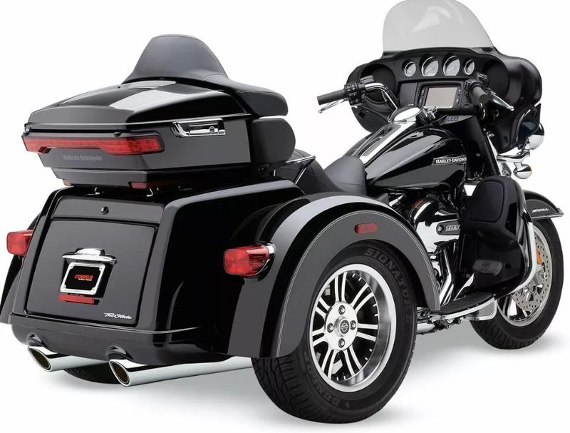 Cobra Mufflers 909 Twins Harley-Davidson Triglide 1801-0867