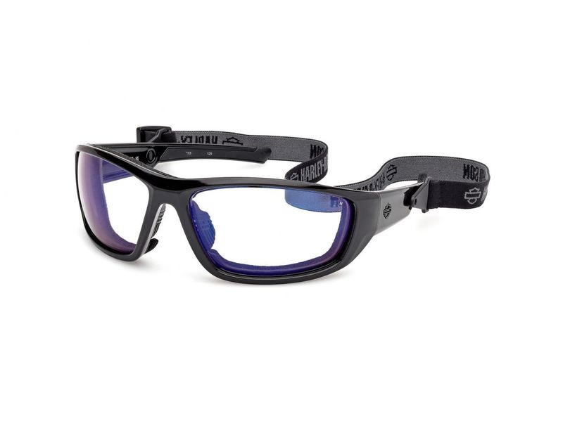 Harley-Davidson Blaze Ace XL Men&#39;s Band Sunglasses, Blue Mirror Lens 889214578686