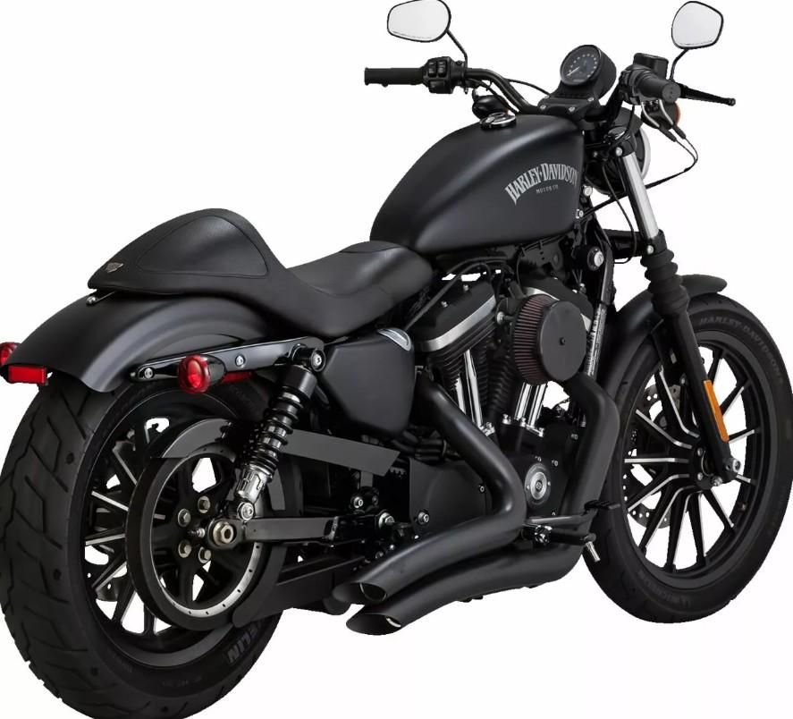 Vance and Hines Big Radius PCX Black Harley-Davidson 14-22 XL 1800-2591