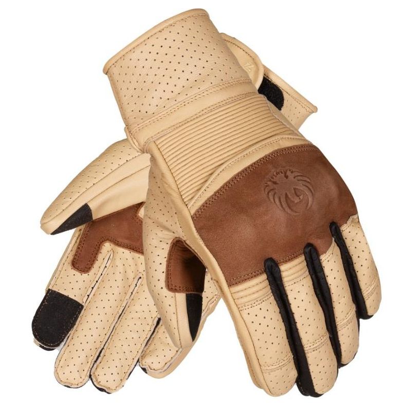 Merlin Imperial Tan Motorcycle Riding Gloves Leather D30 