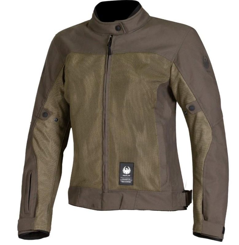 Merlin Prospect Ladies Air Mesh Motorcycle Riding Jacket - Olive