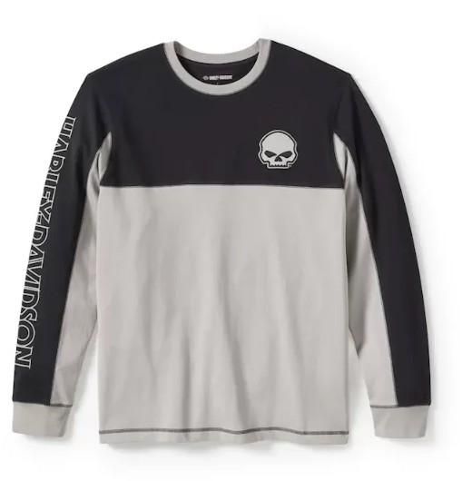 Harley-Davidson Mens Willie G. Longsleeve Black/grey 96372-25vm