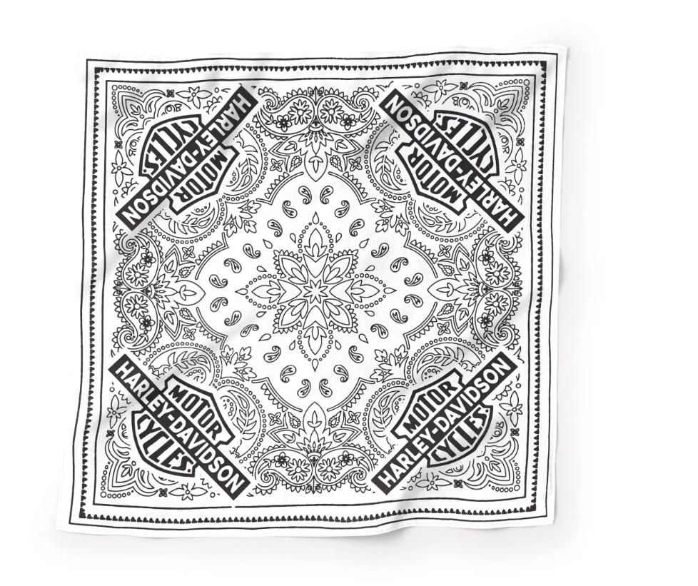 Bar &amp; Shield Classic Bandana - Cloud Dancer 97697-25VX
