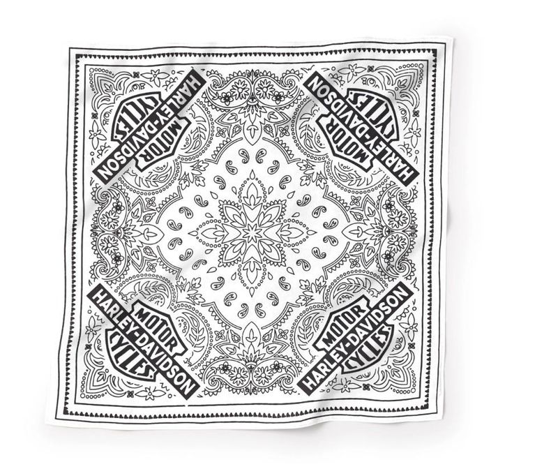 Bar &amp; Shield Classic Bandana - Cloud Dancer 97697-25VX