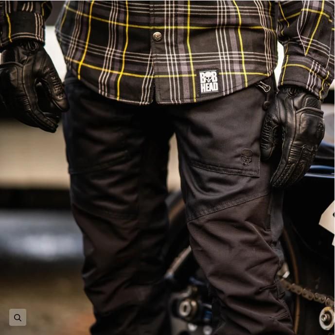 AA MOTORCYCLE PROTECTIVE CARGO COMBATS BLACK
