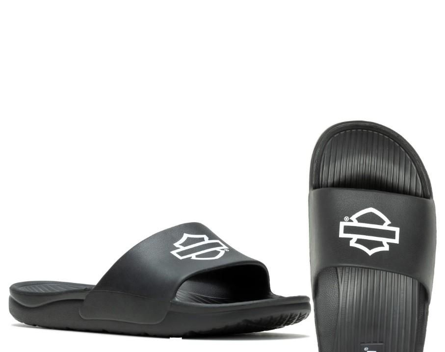 A SLIP-ON UNISEX SANDALS BLACK D93859