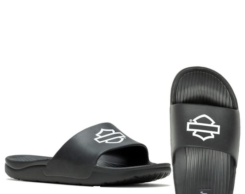 A SLIP-ON UNISEX SANDALS BLACK D93859