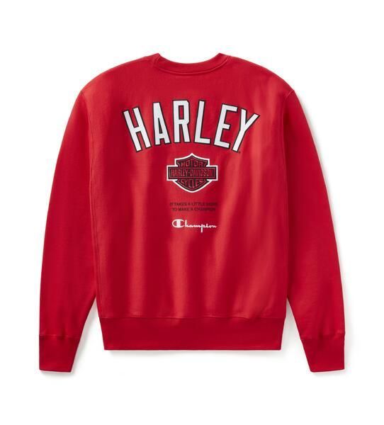 Champion x Harley-Davidson Fanatic Crew Neck Sweatshirt 96860-24VM