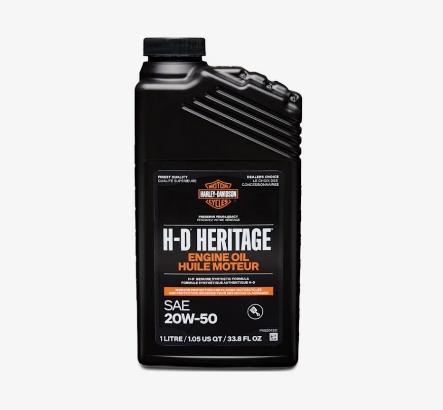 Harley-Davidson Heritage Fully Synthetic Engine Oil 62600149
