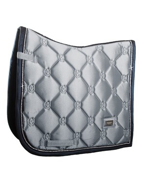 Dressage Saddle Pad Crystal Grey Dressage Saddle Pad Crystal Grey