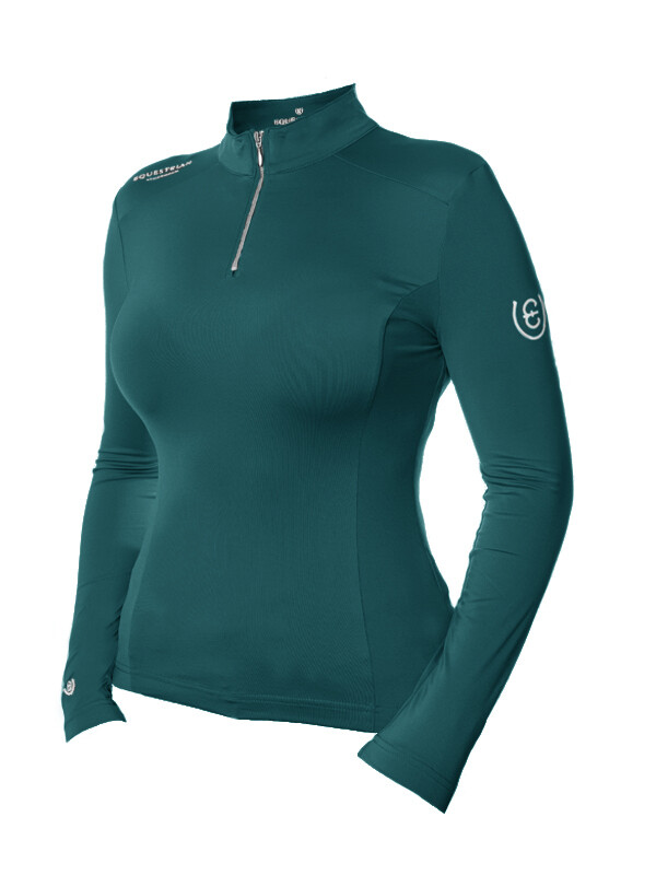 Equestrian Stockholm UV protection top Emerald