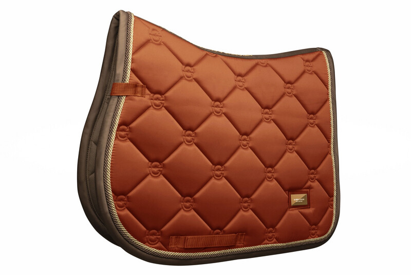 Jump Saddle Pad Bronze Gold