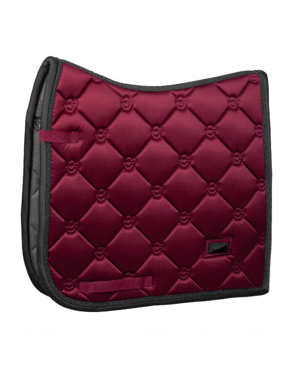 DRESSAGE SADDLE PAD DARK BORDEAUX FULL