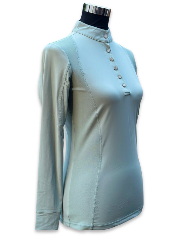 Equi-Site SORA Deluxe UV-Riding Shirt SAGE