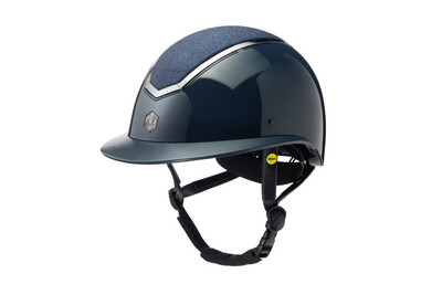 Charles Owen Kylo Helmet NAVY GLOSS WIDE PEAK MIPS Charles Owen Kylo Helmet NAVY GLOSS WIDE PEAK MIPS