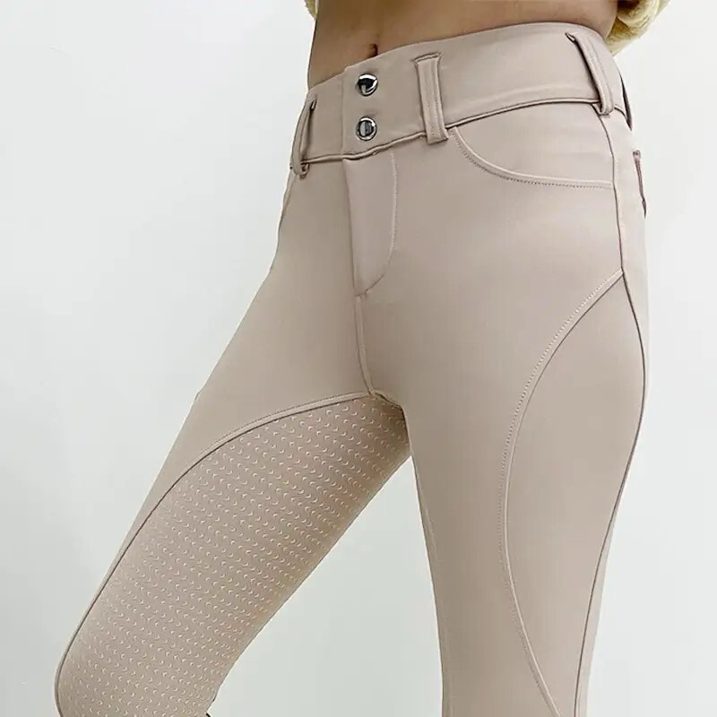 Equi-Site &quot;Hybrid&quot; Breeches BEIGE