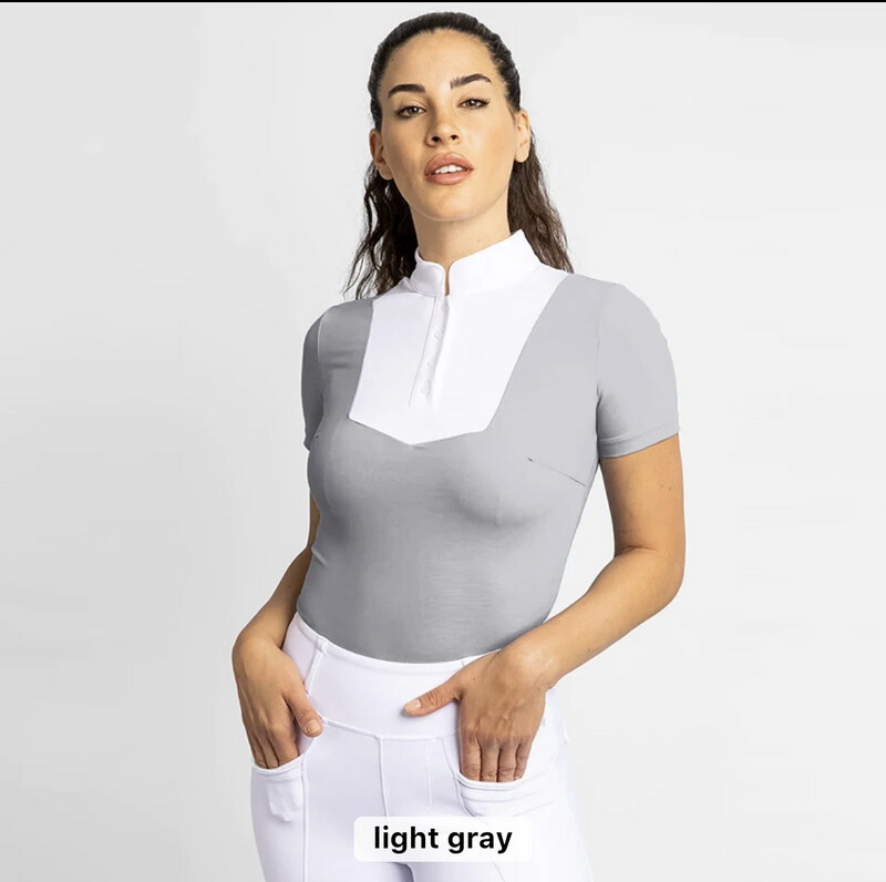 Equi-Site Competition Shirt LIGHT GREY