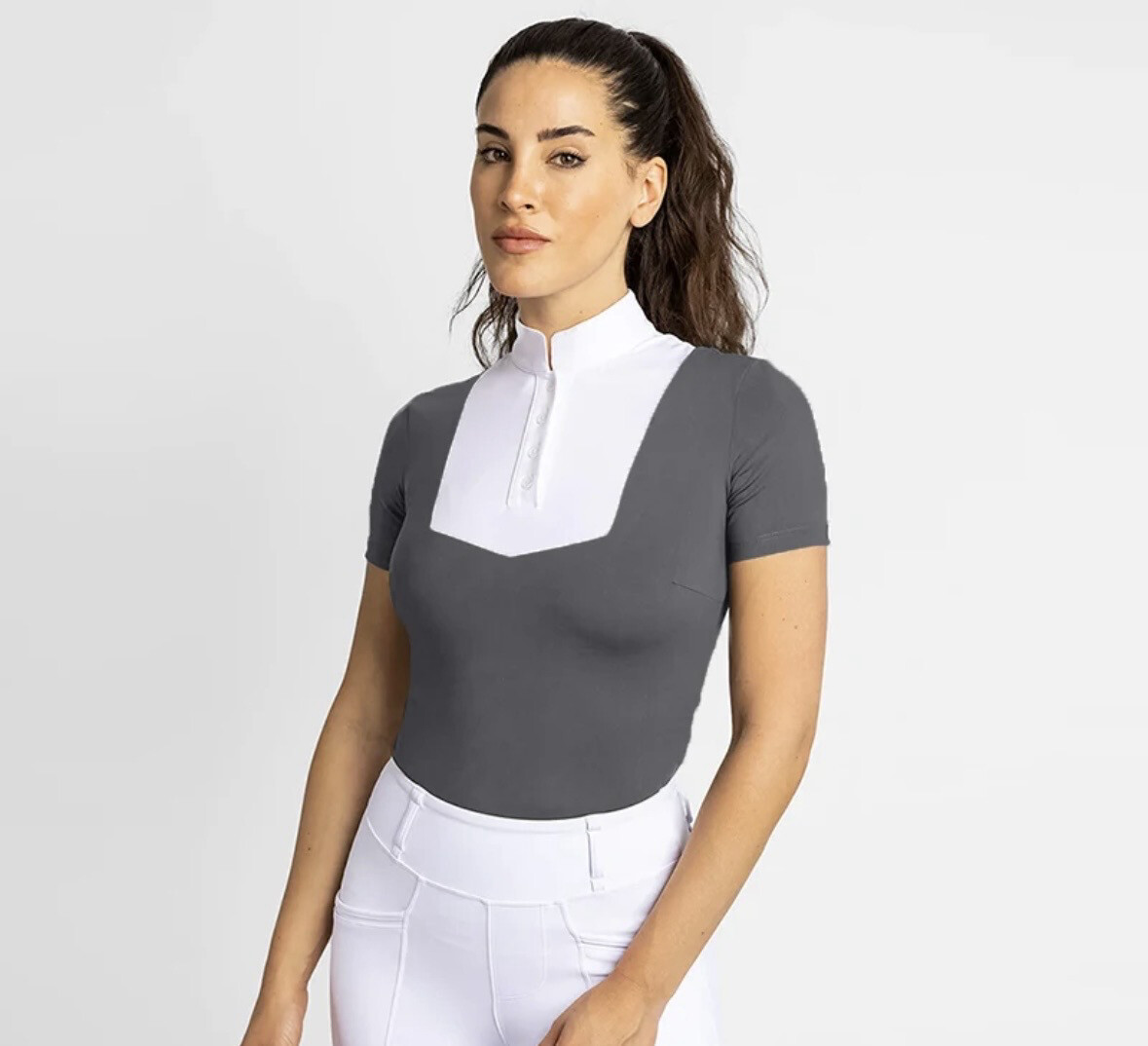 Equi-Site Competition Shirt DARK GREY