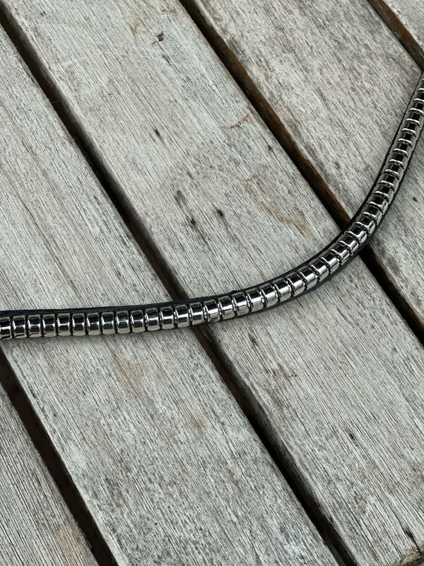 Browband Clincher Silver Style 23