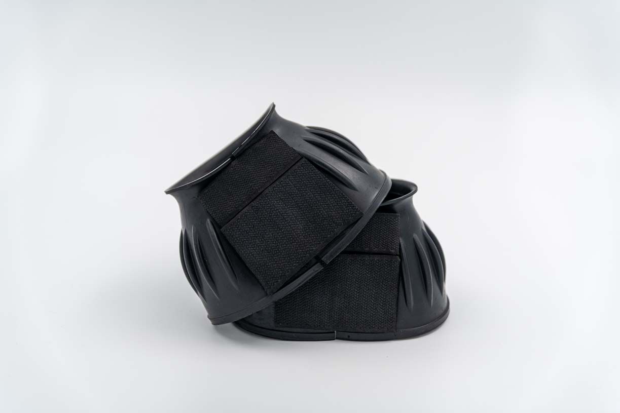 Bell Boots with Velcro Black
