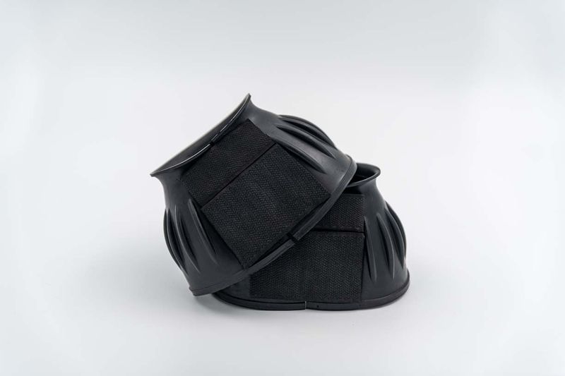 Bell Boots with Velcro Black