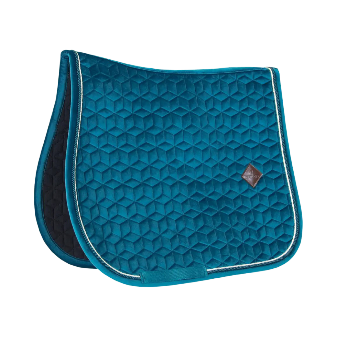 Kentucky Saddle Pad Jump Velvet Emerald