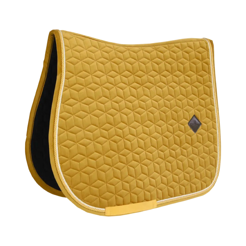 Kentucky Saddle Pad Jump Velvet Mustard
