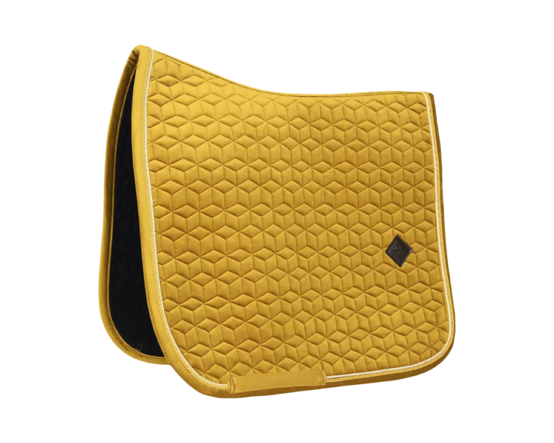 Kentucky Saddle Pad Dressage Velvet Mustard
