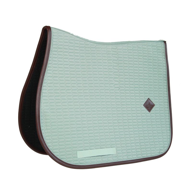 Kentucky Saddle Pad Color Edition Leather Jumping Mint